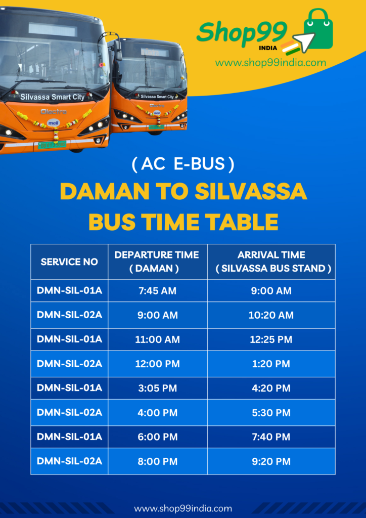 Daman to Silvassa bus service | bus from Daman to Silvassa | Daman to Silvassa electric buses | AC bus from Daman to Silvassa | Daman Silvassa bus timetable | Daman to Silvassa bus schedule | affordable Daman Silvassa bus tickets | comfortable bus ride Daman to Silvassa | eco-friendly Daman Silvassa transport | Daman Silvassa bus booking | Daman Silvassa electric transport | travel from Daman to Silvassa by bus | book Daman to Silvassa AC bus tickets | electric bus service between Daman and Silvassa | reliable bus service Daman to Silvassa | timely bus service Daman Silvassa | Daman Silvassa travel by electric bus | green bus service Daman Silvassa | Daman to Silvassa bus ride comfort | sustainable transport Daman Silvassa | Daman Silvassa bus routes | fast bus service Daman to Silvassa | eco-friendly bus ride from Daman to Silvassa | Silvassa bus service from Daman | Daman to Silvassa air-conditioned buses | Daman to Silvassa electric shuttle | affordable eco-friendly buses Daman Silvassa | bus from Daman to Silvassa green travel | best bus service for Daman Silvassa commute | Daman to Silvassa transportation options | e bus service from Daman to Silvassa